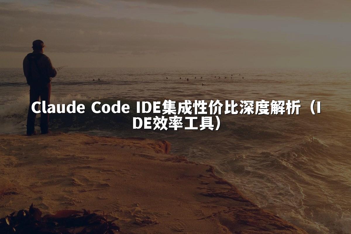 Claude Code IDE集成性价比深度解析（IDE效率工具）