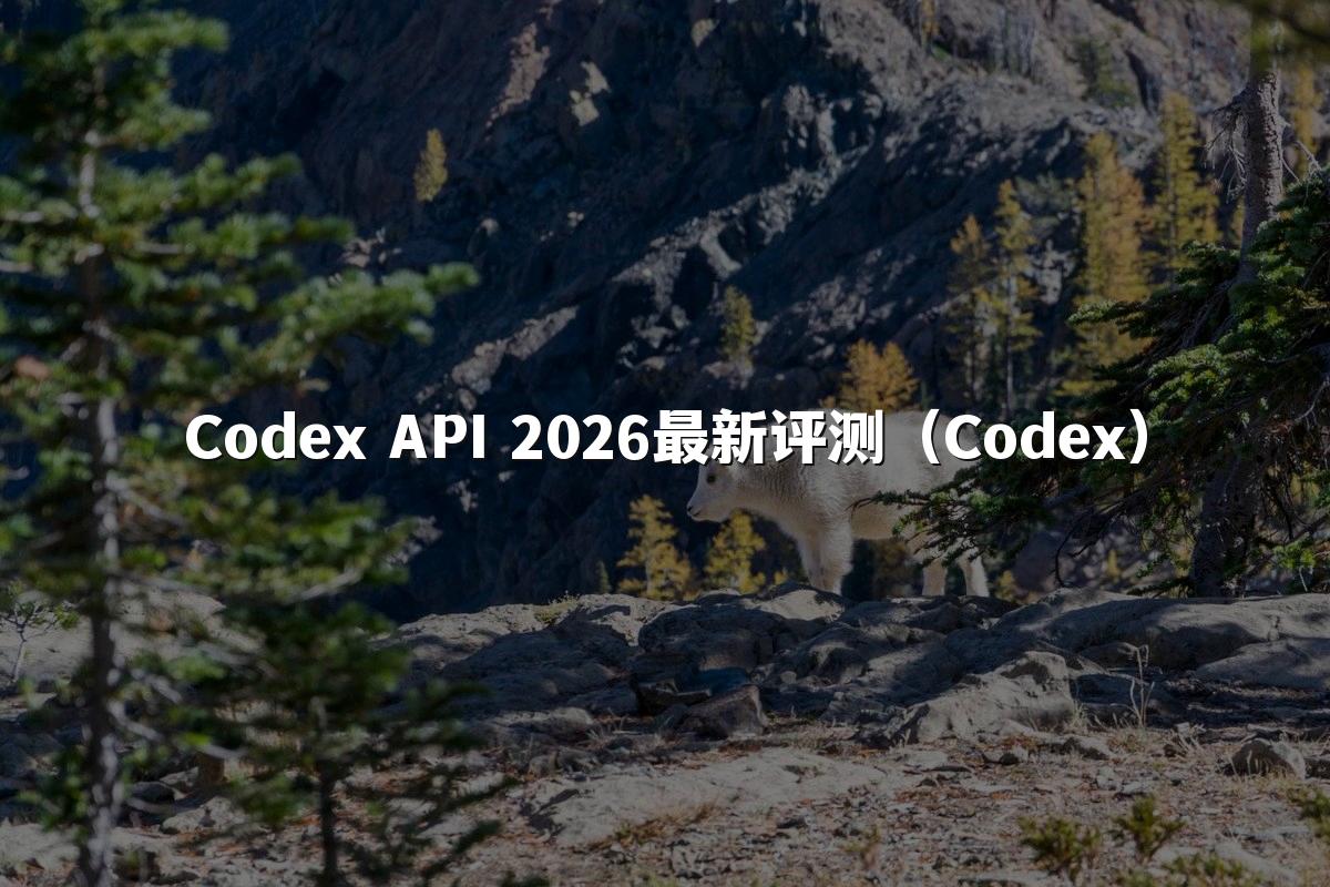 Codex API 2026最新评测(Codex)