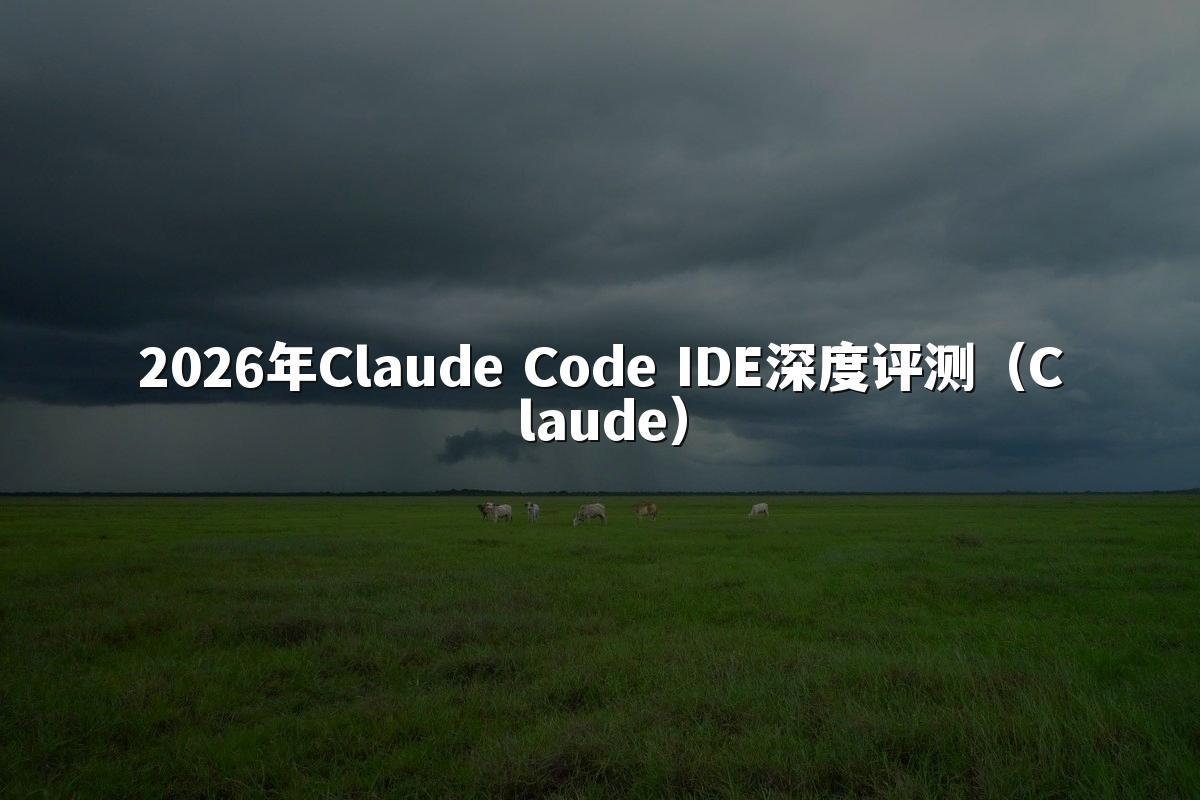 2026年Claude Code IDE深度评测(Claude)