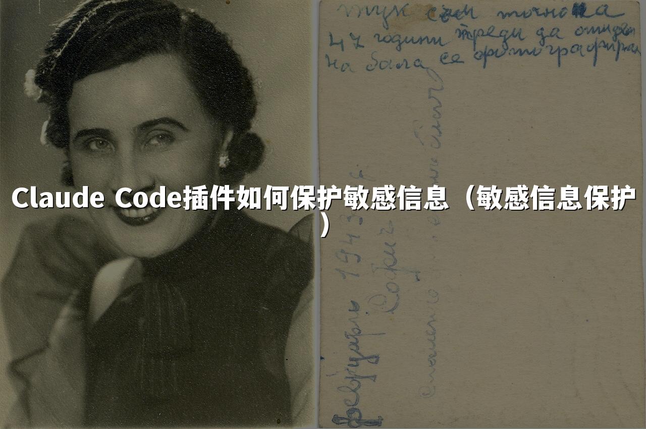 Claude Code插件如何保护敏感信息（敏感信息保护）