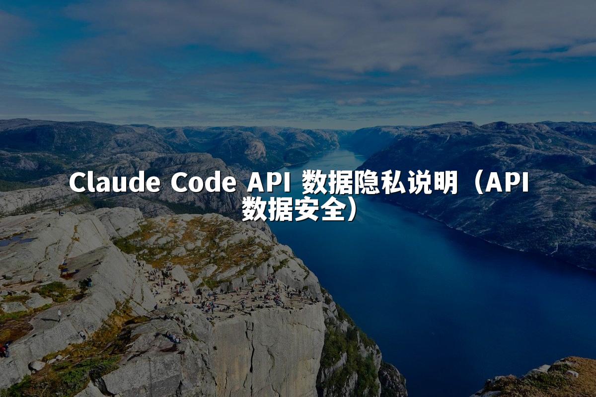 Claude Code API 数据隐私说明(API数据安全)