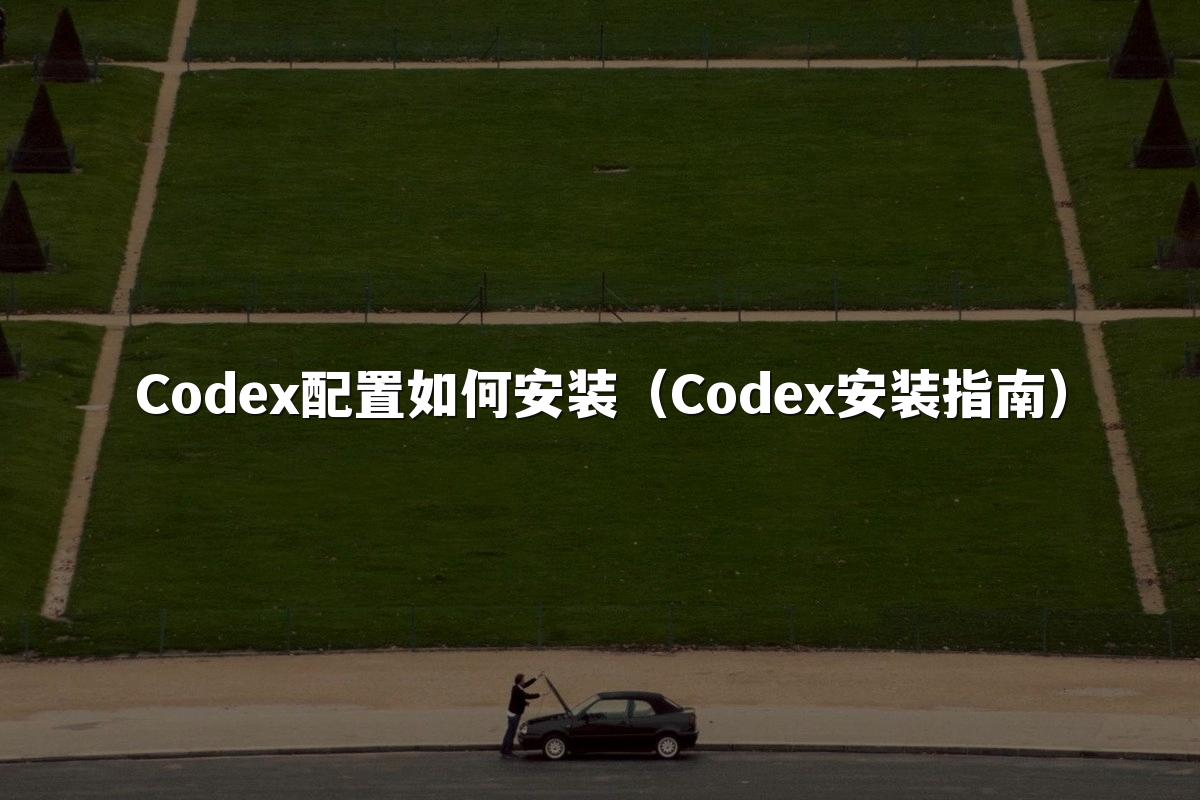 Codex配置如何安装(Codex安装指南)