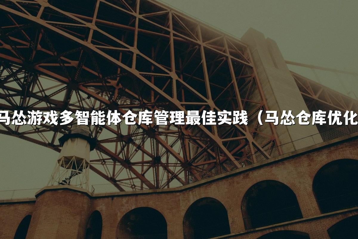 马怂游戏多智能体仓库管理最佳实践（马怂仓库优化）