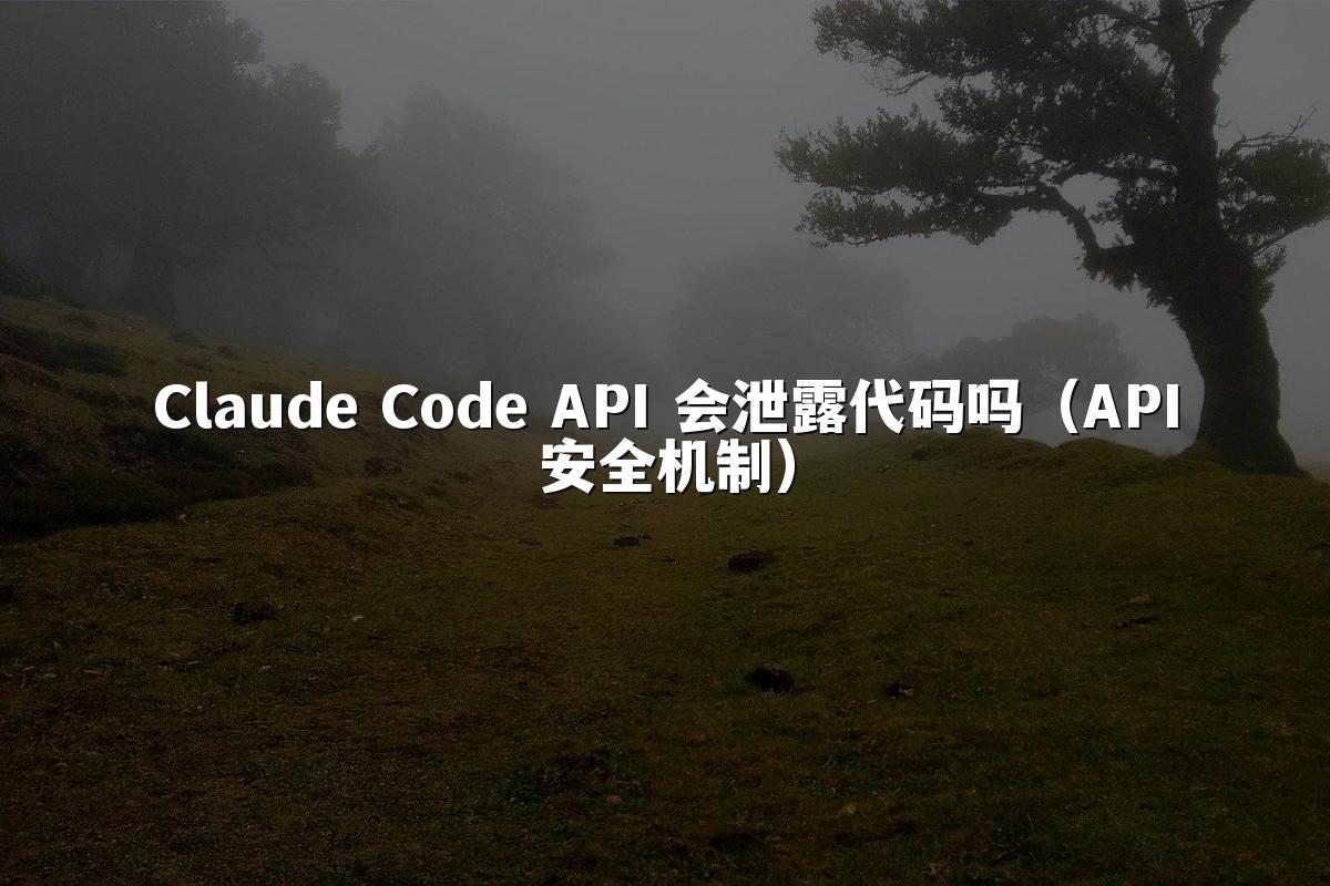 Claude Code API 会泄露代码吗(API安全机制)