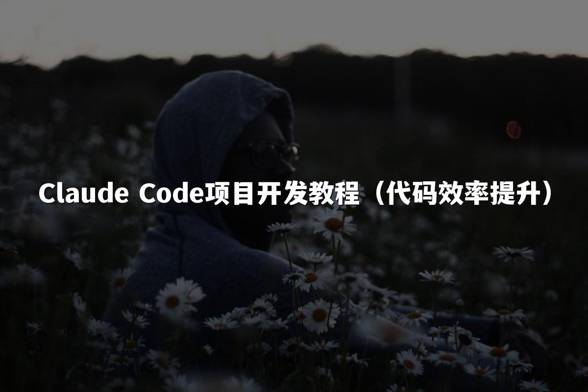 Claude Code项目开发教程(代码效率提升)