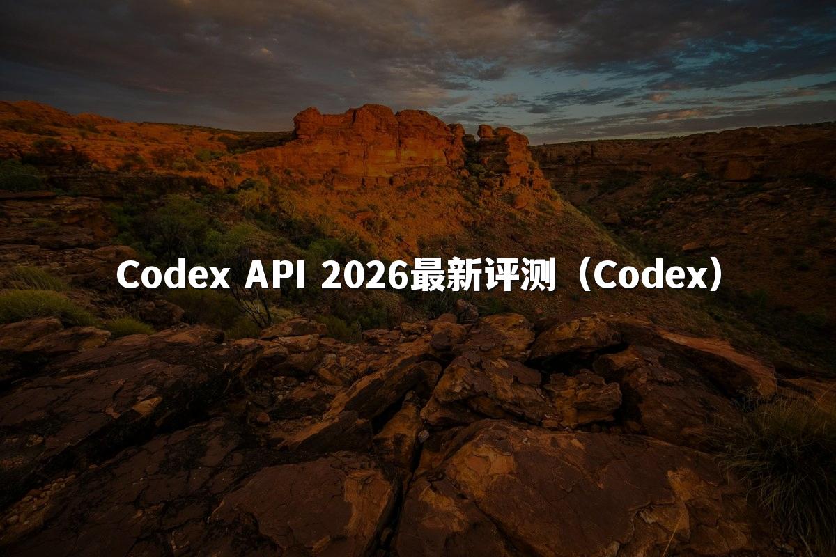 Codex API 2026最新评测(Codex)