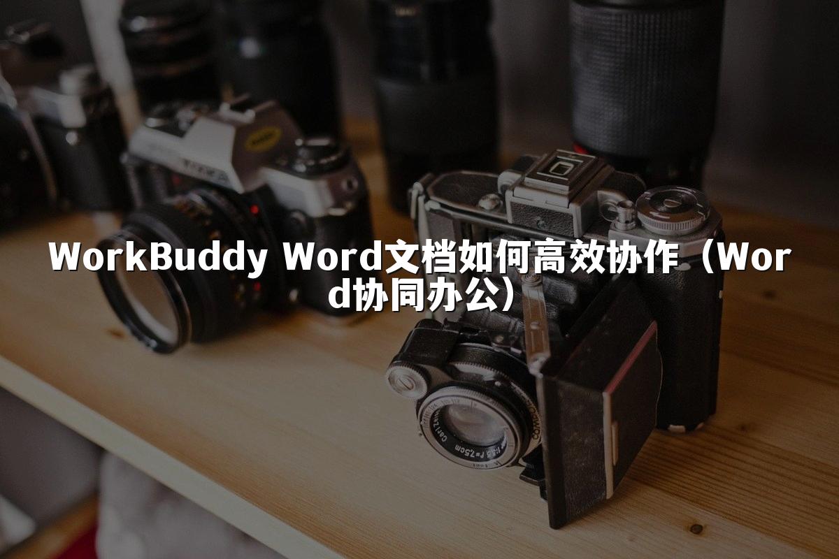 WorkBuddy Word文档如何高效协作(Word协同办公)