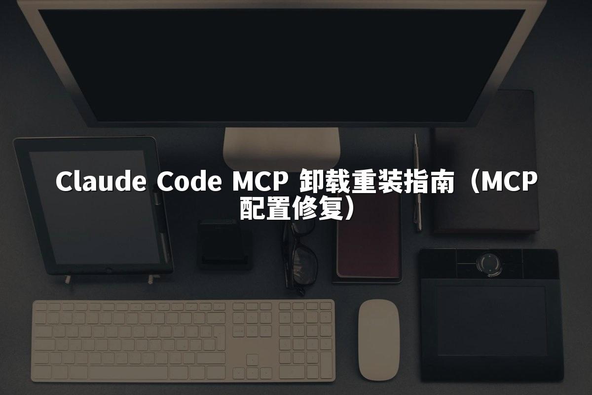Claude Code MCP 卸载重装指南(MCP配置修复)