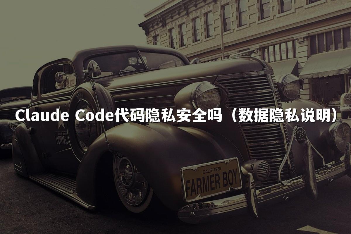 Claude Code代码隐私安全吗（数据隐私说明）