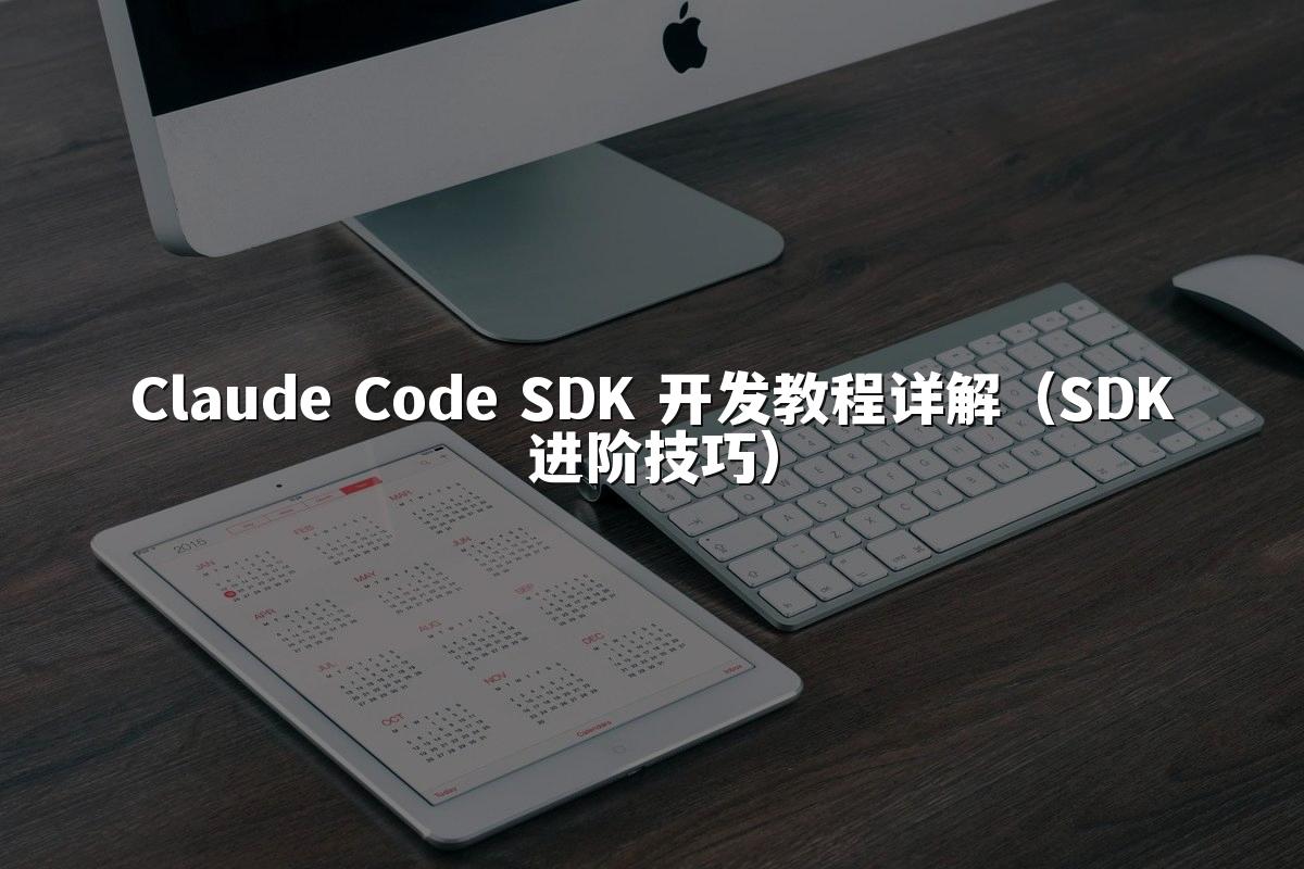Claude Code SDK 开发教程详解（SDK进阶技巧）