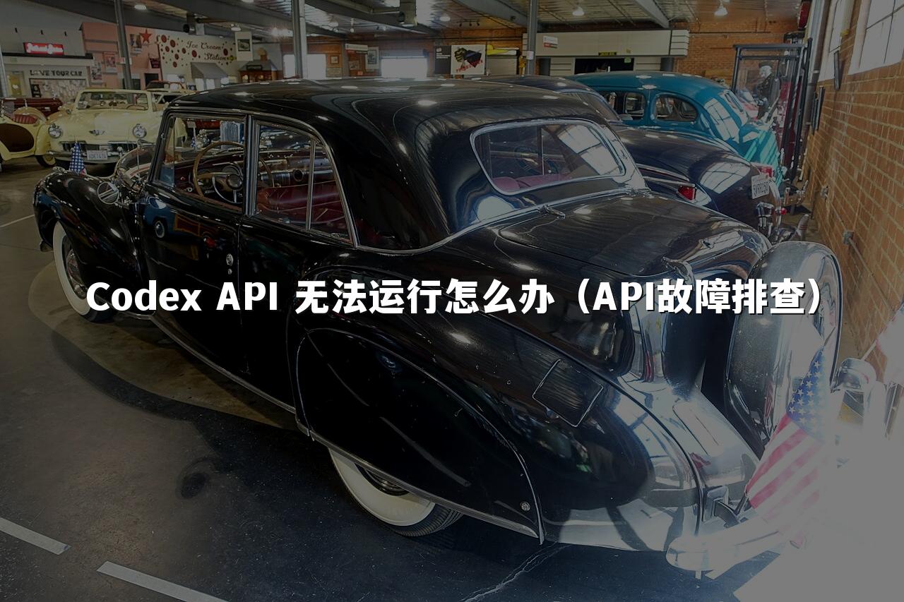 Codex API 无法运行怎么办(API故障排查)
