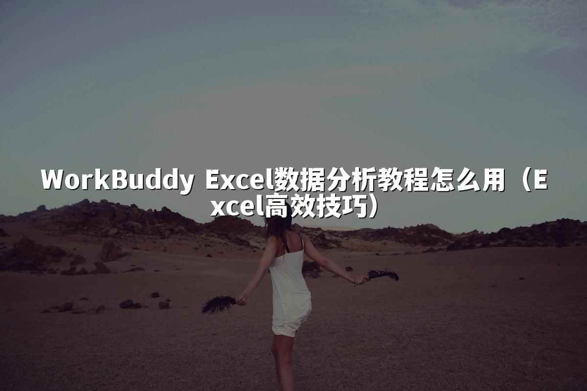 WorkBuddy Excel数据分析教程怎么用(Excel高效技巧)