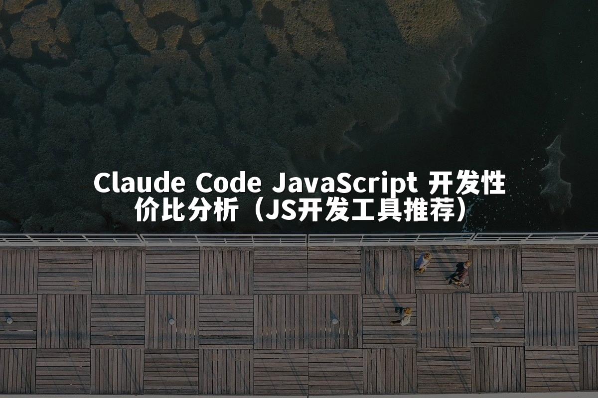 Claude Code JavaScript 开发性价比分析（JS开发工具推荐）