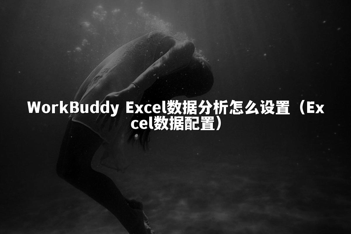 WorkBuddy Excel数据分析怎么设置(Excel数据配置)
