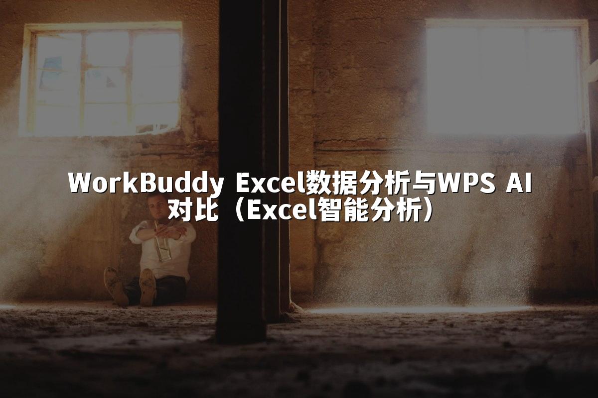 WorkBuddy Excel数据分析与WPS AI对比（Excel智能分析）