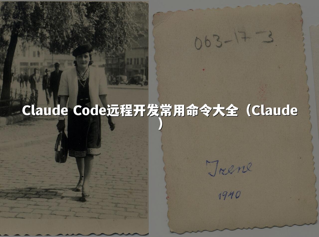 Claude Code远程开发常用命令大全（Claude）
