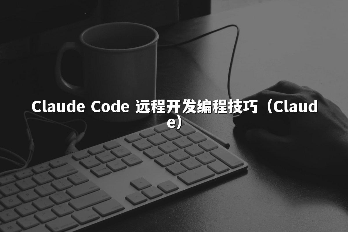 Claude Code 远程开发编程技巧(Claude)