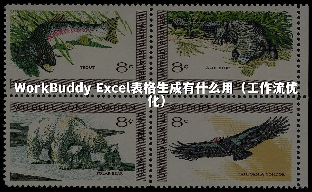 WorkBuddy Excel表格生成有什么用(工作流优化)