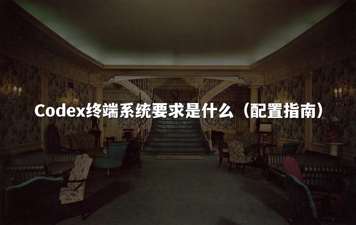 Codex终端系统要求是什么(配置指南)