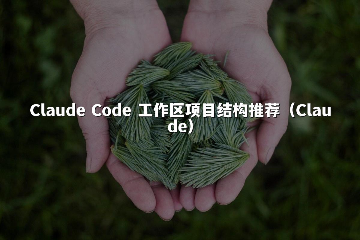 Claude Code 工作区项目结构推荐（Claude）