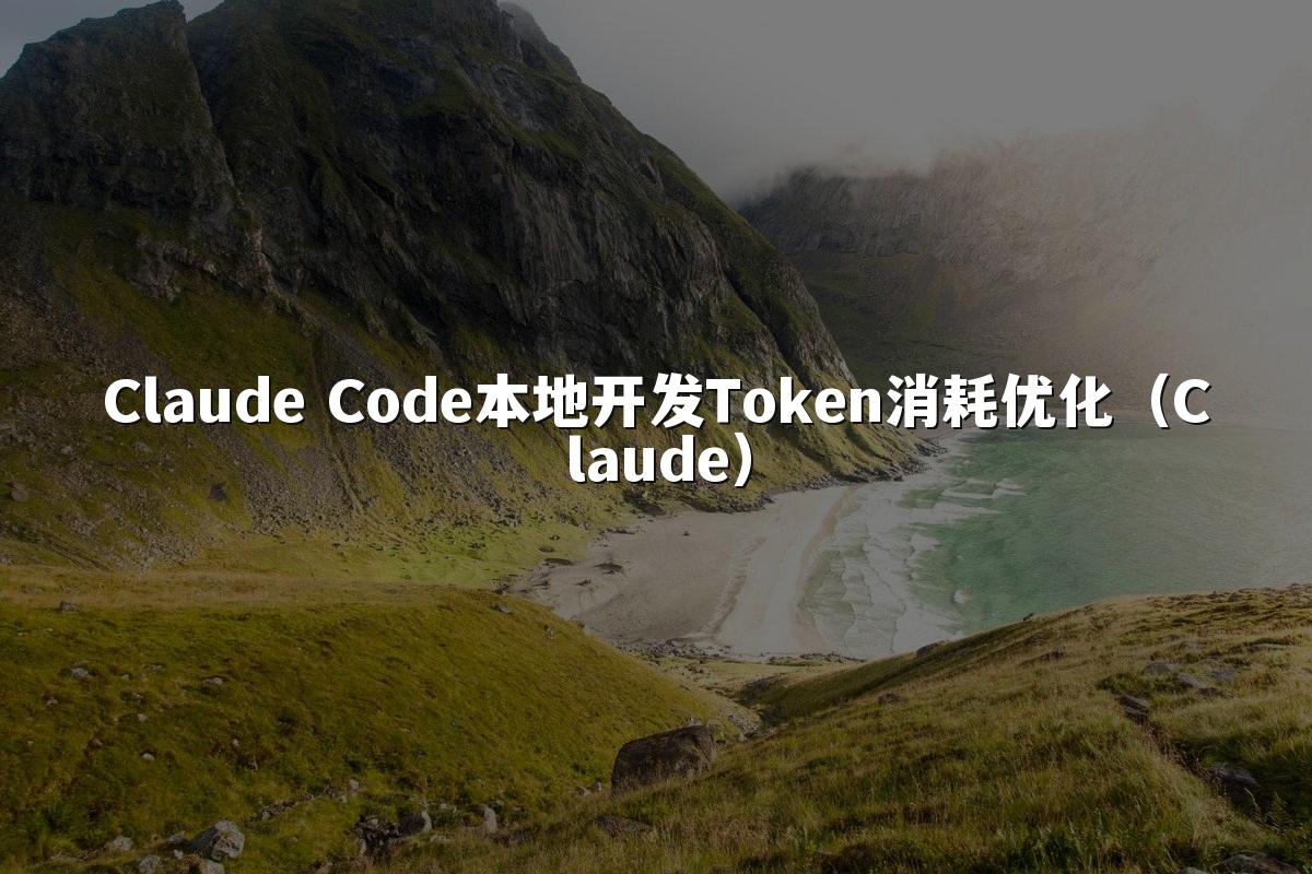 Claude Code本地开发Token消耗优化（Claude）
