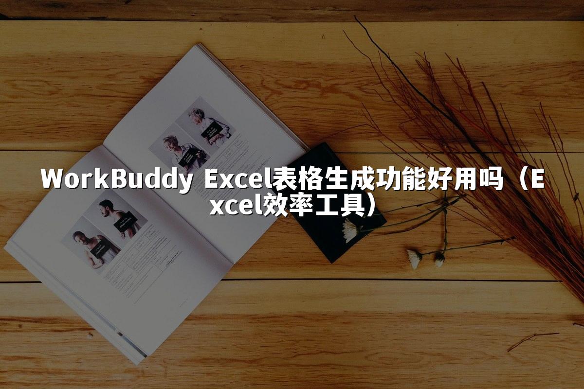 WorkBuddy Excel表格生成功能好用吗（Excel效率工具）