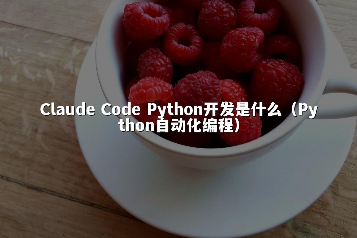 Claude Code Python开发是什么（Python自动化编程）