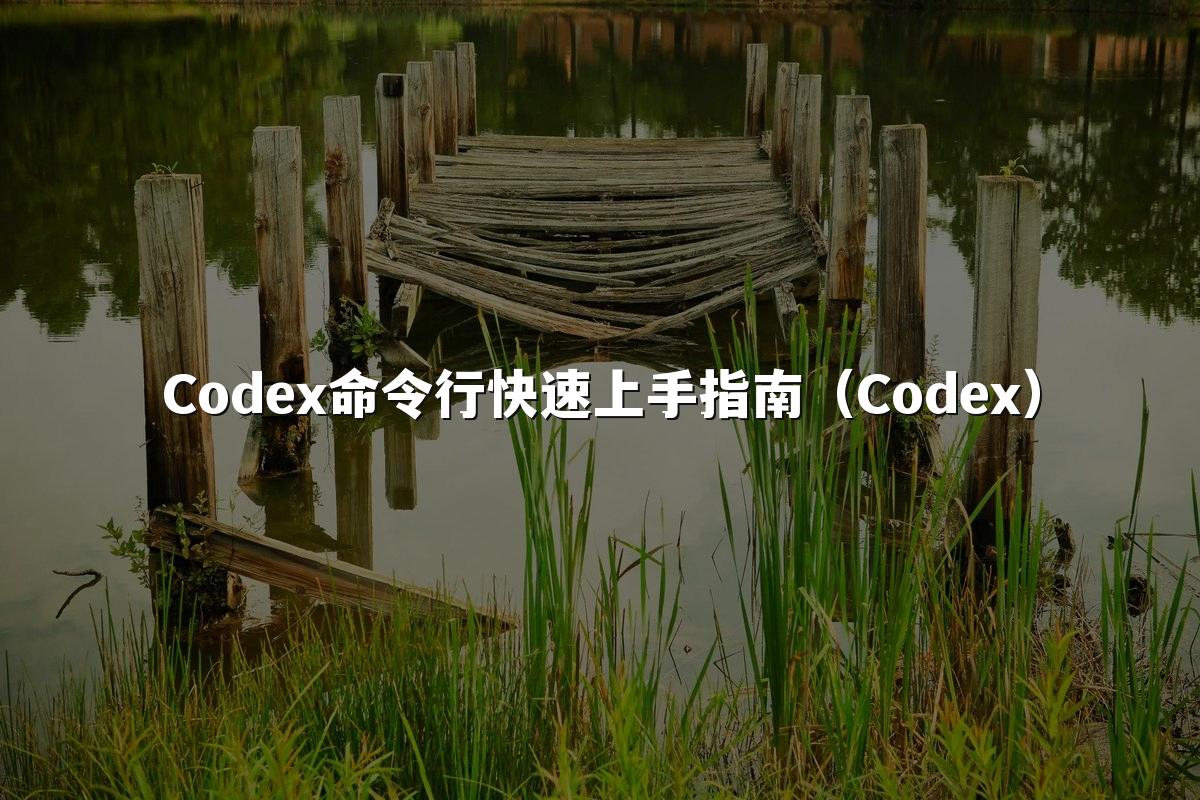 Codex命令行快速上手指南（Codex）