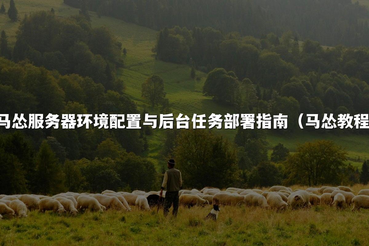 马怂服务器环境配置与后台任务部署指南(马怂教程)