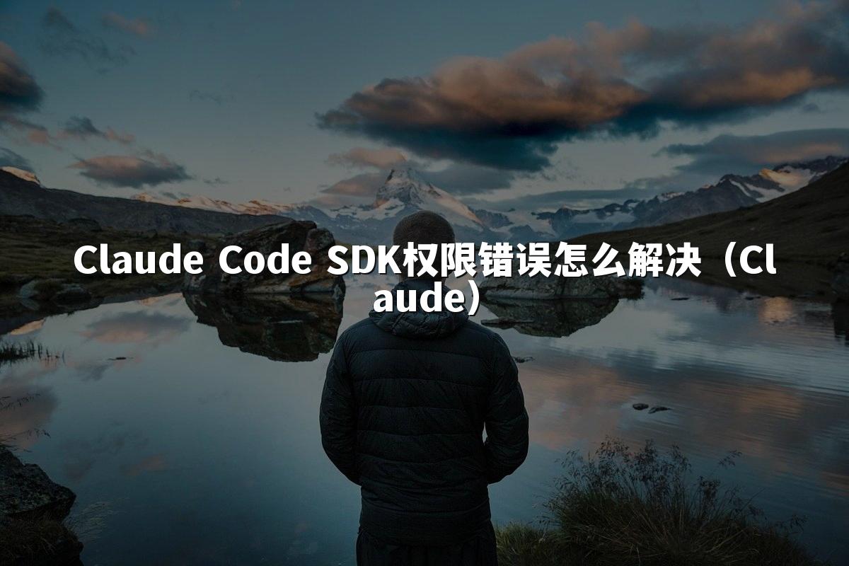 Claude Code SDK权限错误怎么解决（Claude）