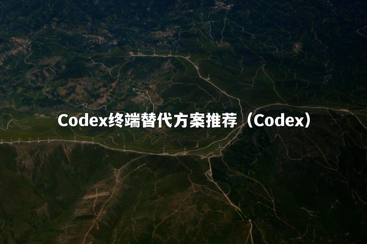 Codex终端替代方案推荐（Codex）