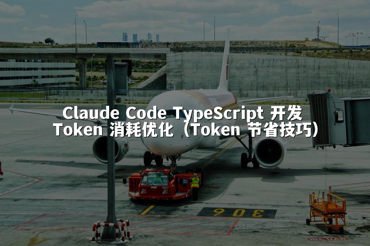 Claude Code TypeScript 开发 Token 消耗优化(Token 节省技巧)