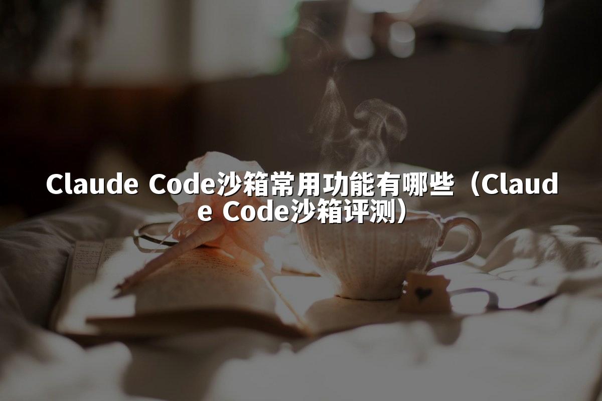 Claude Code沙箱常用功能有哪些（Claude Code沙箱评测）