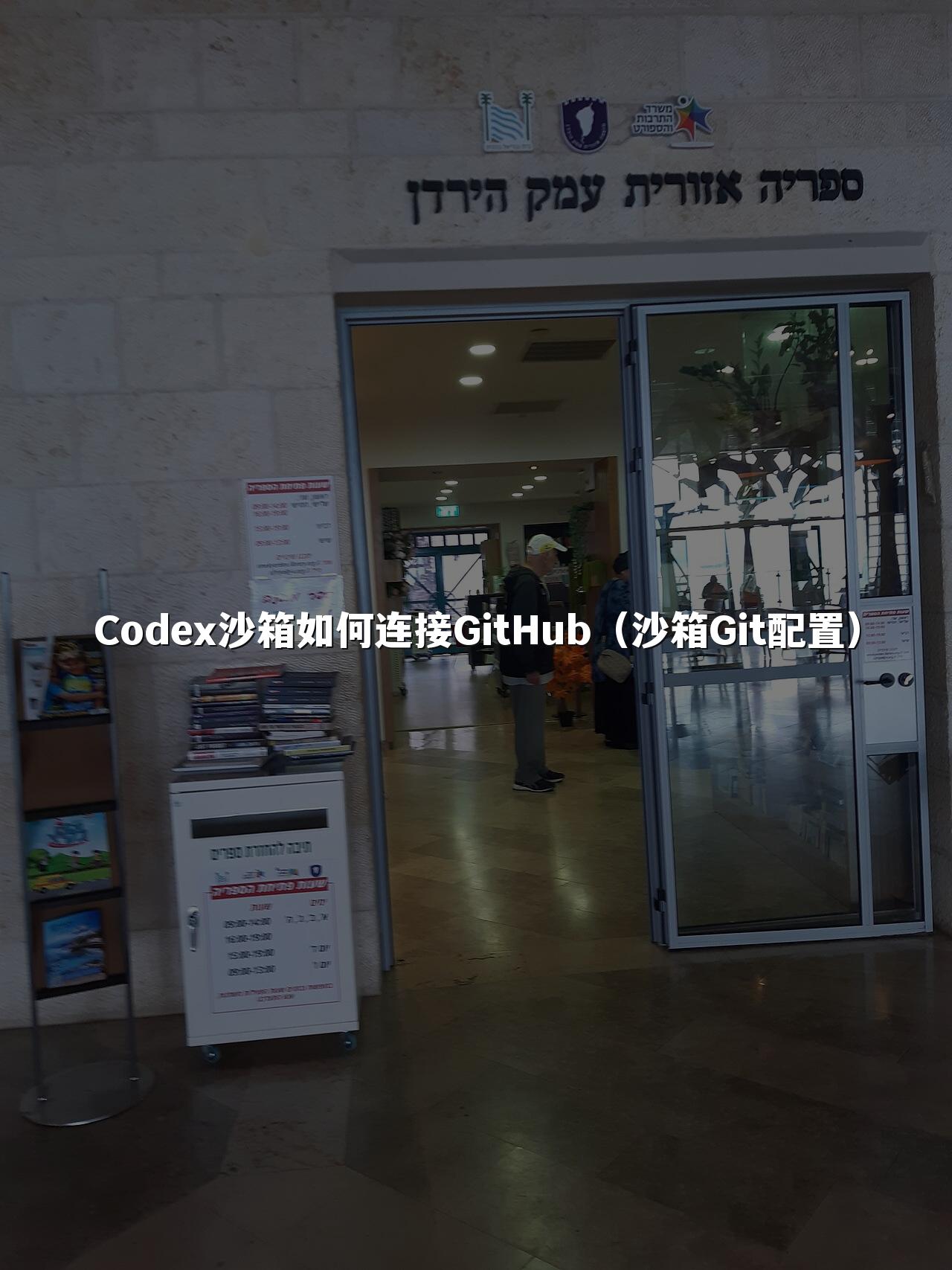 Codex沙箱如何连接GitHub（沙箱Git配置）