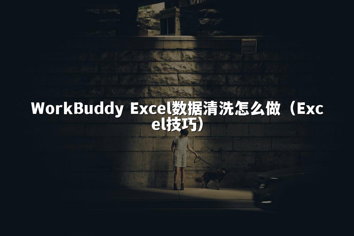 WorkBuddy Excel数据清洗怎么做(Excel技巧)