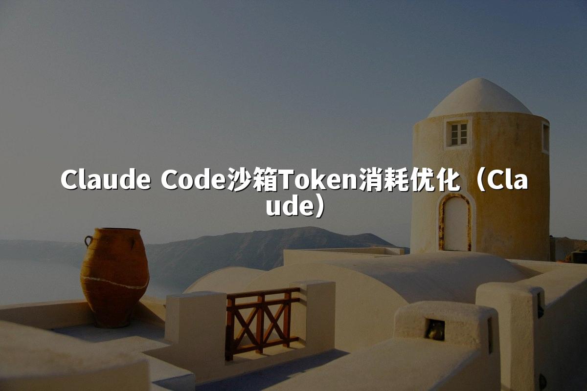Claude Code沙箱Token消耗优化（Claude）