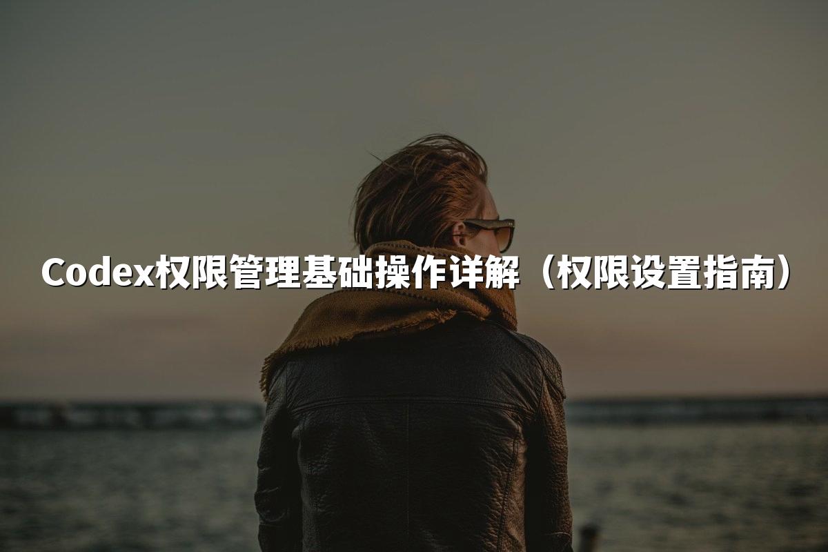 Codex权限管理基础操作详解(权限设置指南)