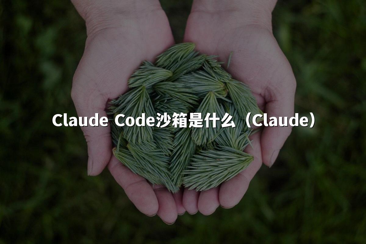 Claude Code沙箱是什么（Claude）