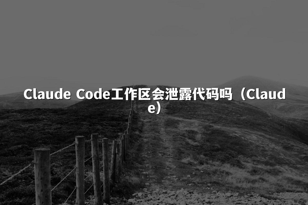 Claude Code工作区会泄露代码吗(Claude)