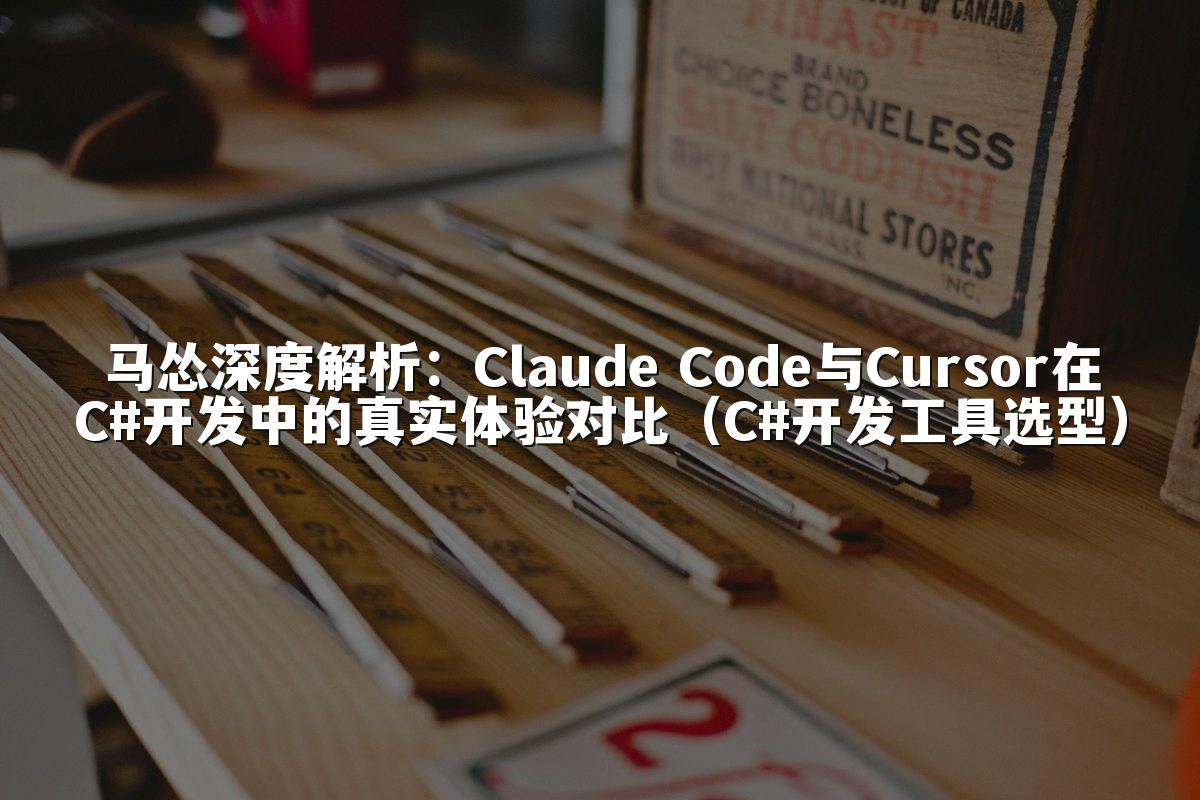 马怂深度解析:Claude Code与Cursor在C#开发中的真实体验对比(C#开发工具选型)