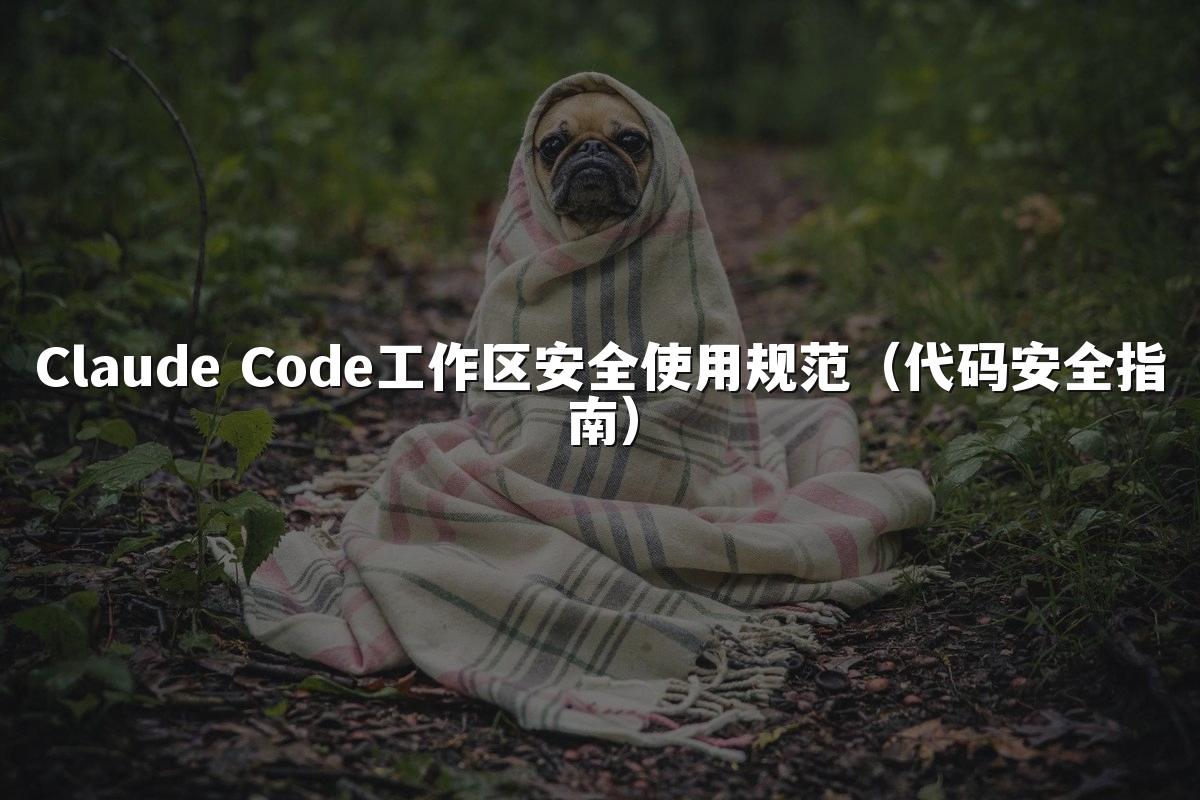 Claude Code工作区安全使用规范（代码安全指南）