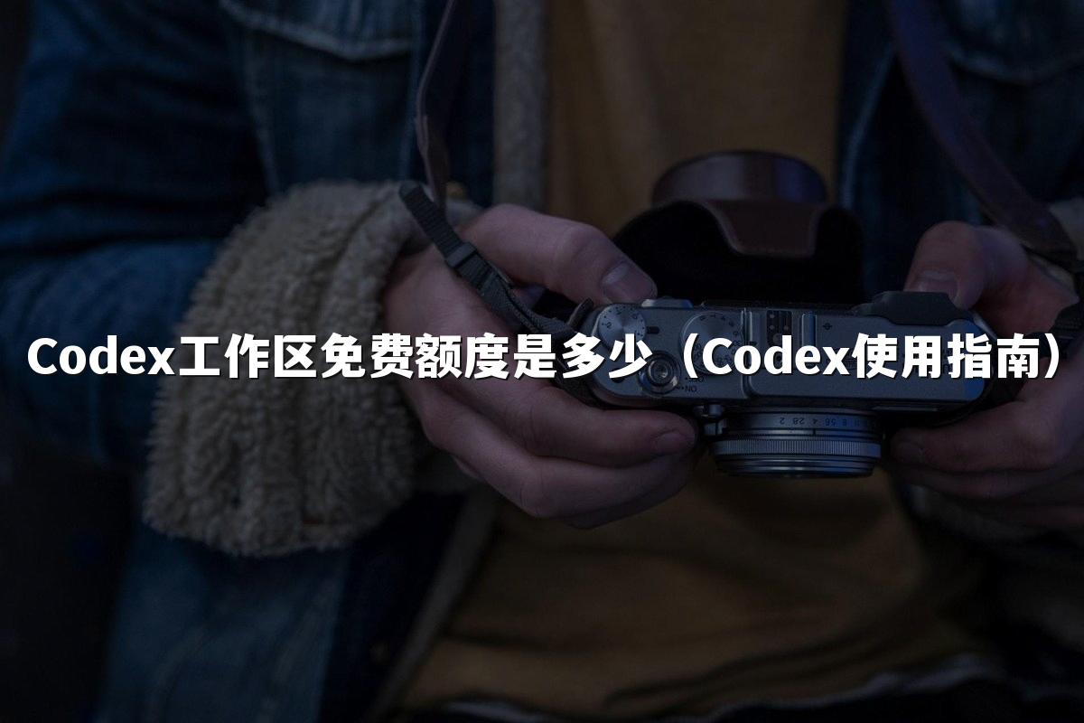 Codex工作区免费额度是多少(Codex使用指南)