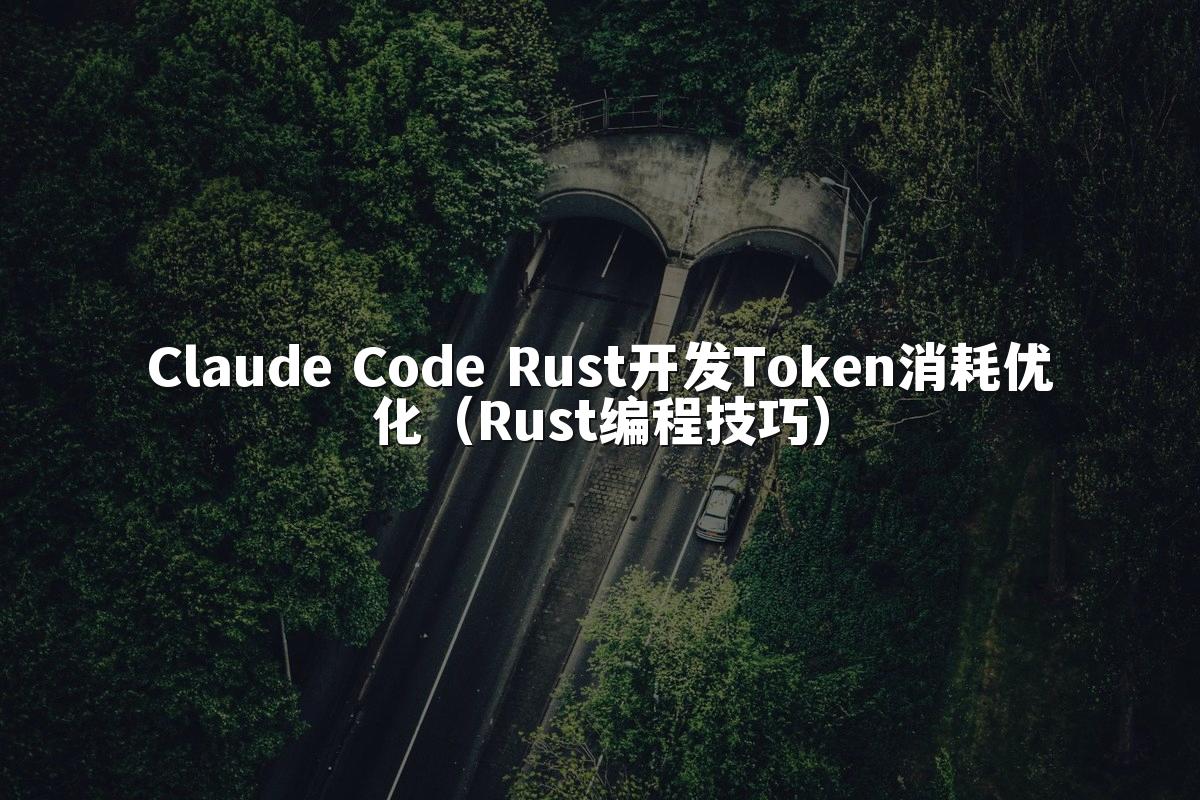 Claude Code Rust开发Token消耗优化(Rust编程技巧)