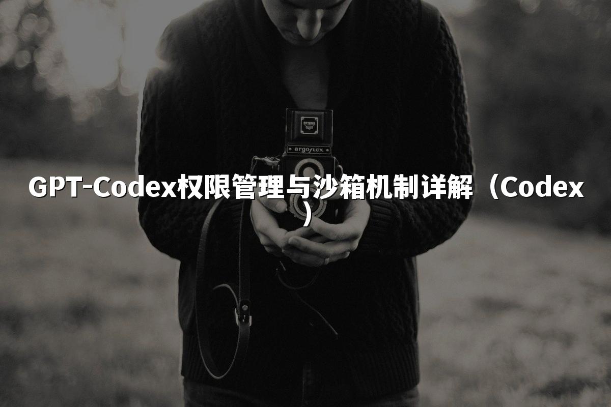 GPT-Codex权限管理与沙箱机制详解（Codex）