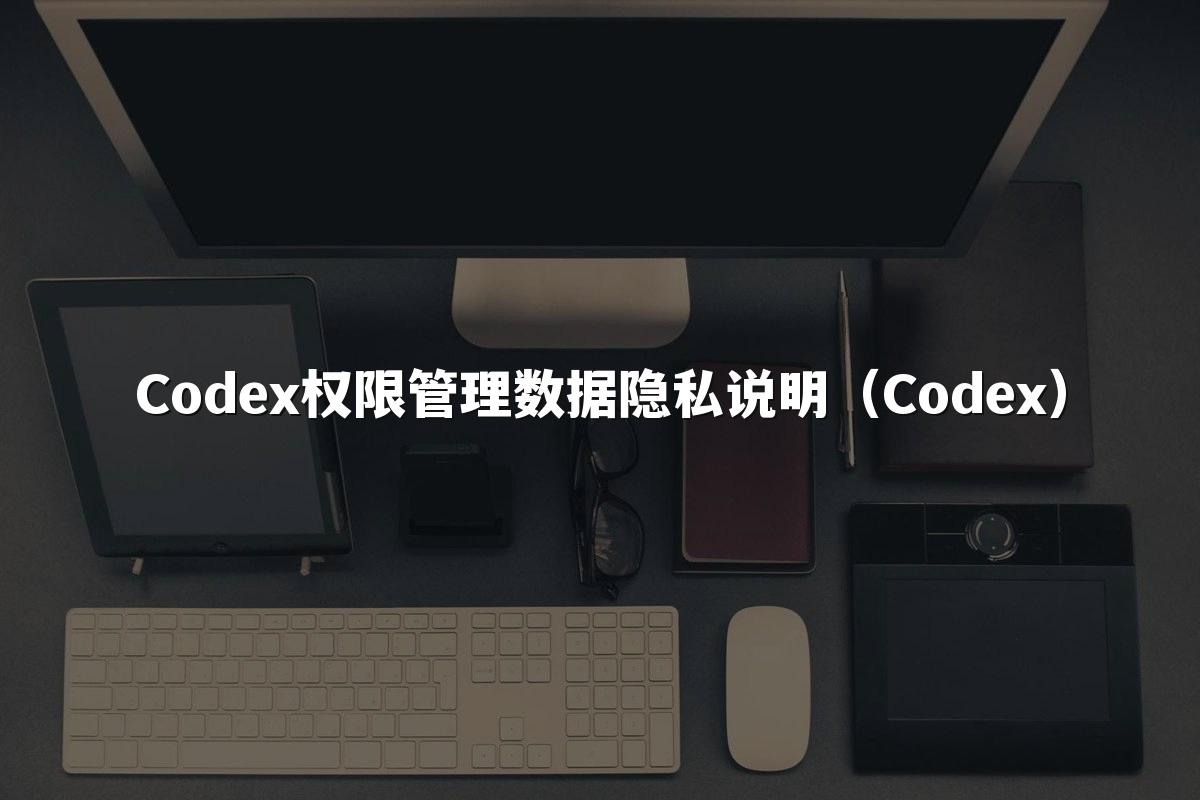 Codex权限管理数据隐私说明(Codex)