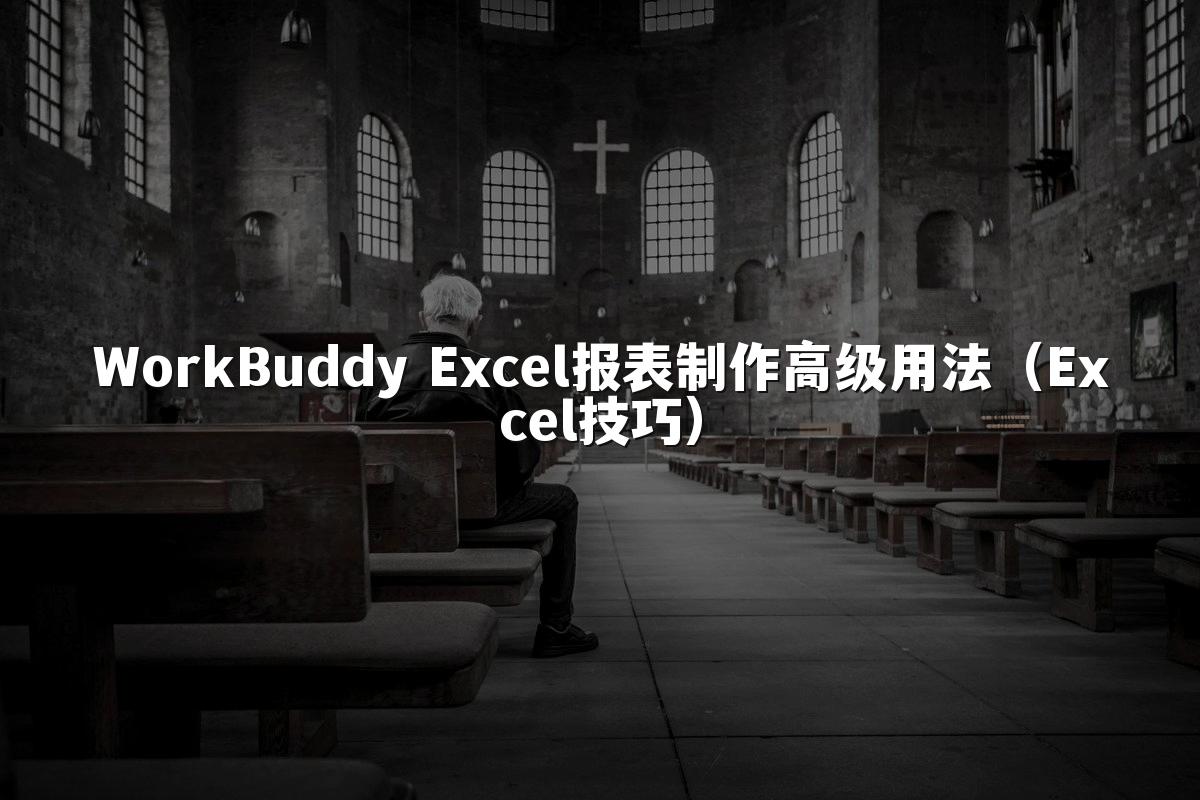 WorkBuddy Excel报表制作高级用法（Excel技巧）