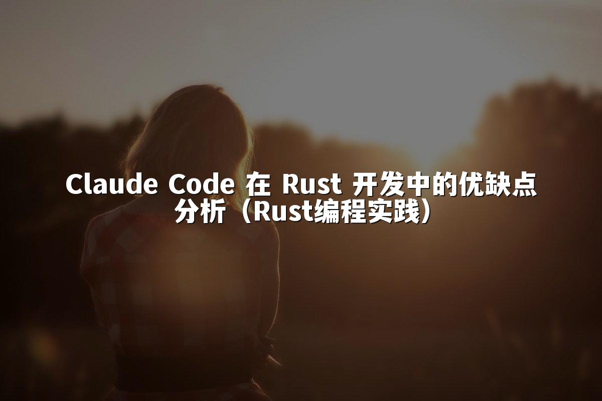 Claude Code 在 Rust 开发中的优缺点分析(Rust编程实践)