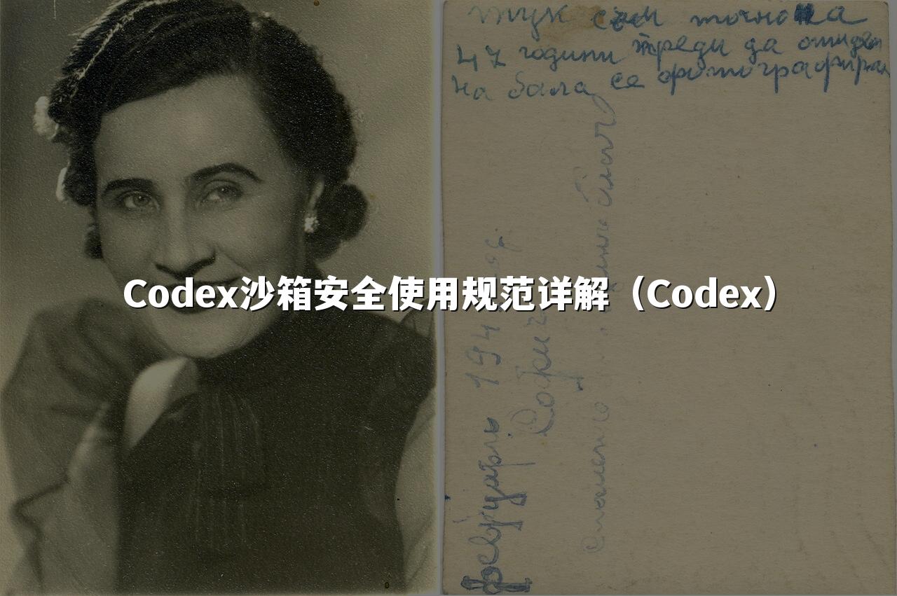 Codex沙箱安全使用规范详解（Codex）