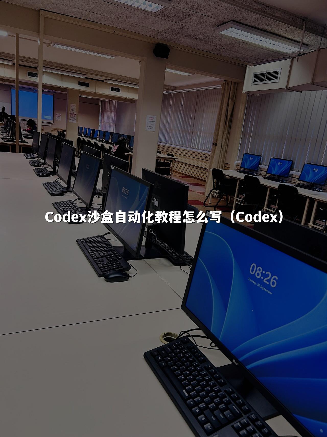 Codex沙盒自动化教程怎么写(Codex)