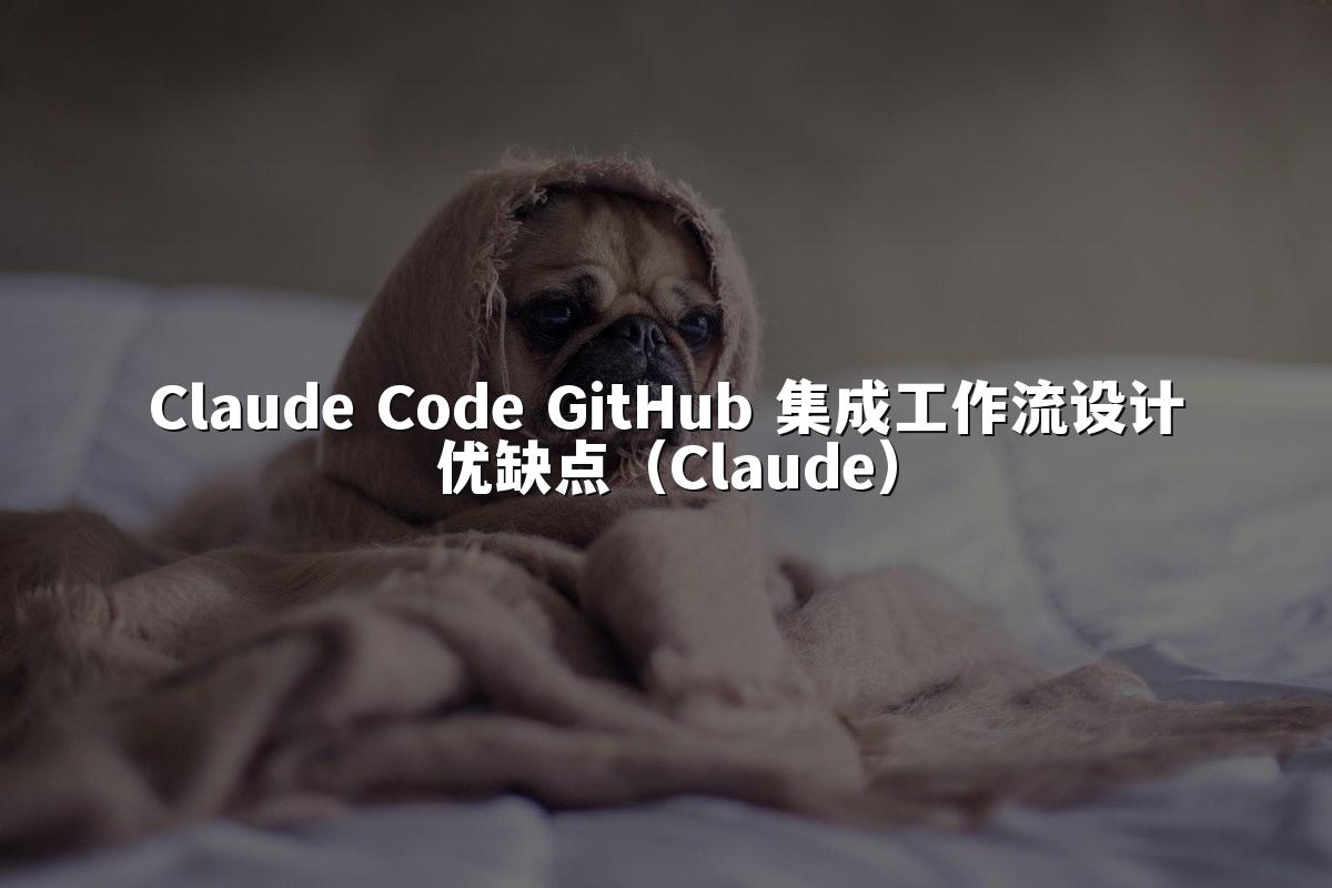 Claude Code GitHub 集成工作流设计优缺点（Claude）